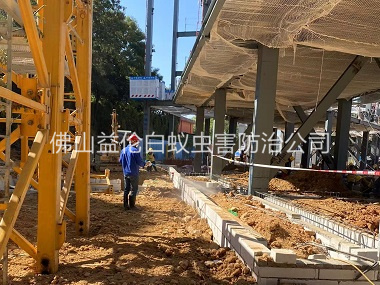 芦苞新建白蚁预防工程
